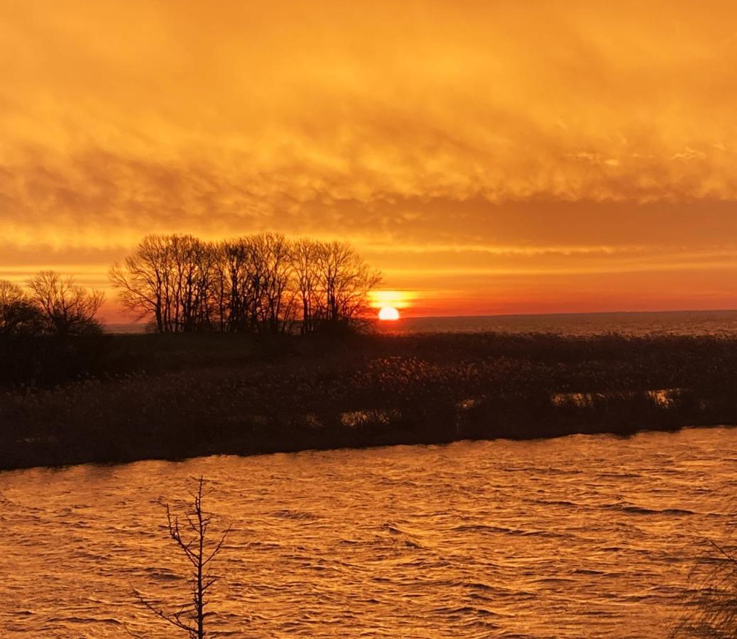 Auszeit Am Haffufer Appartement Wilhelmshof Buitenkant foto