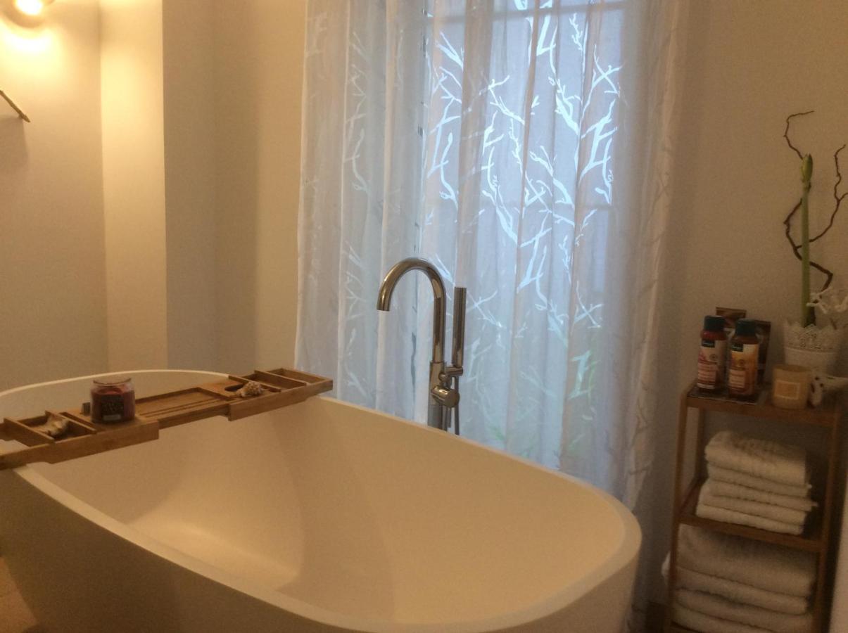 Auszeit Am Haffufer Appartement Wilhelmshof Buitenkant foto