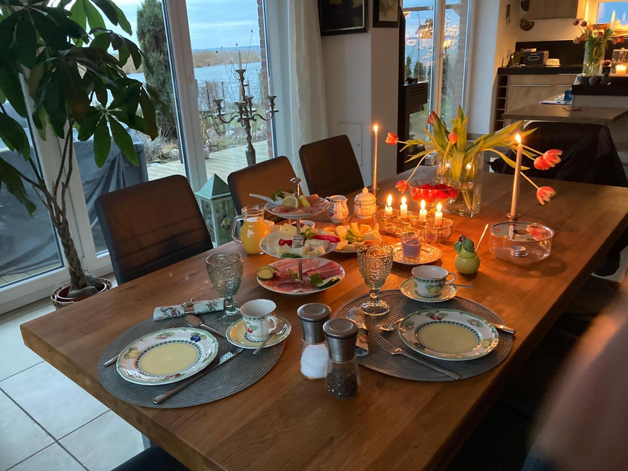 Auszeit Am Haffufer Appartement Wilhelmshof Buitenkant foto